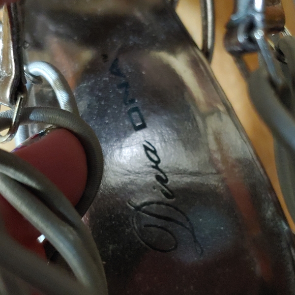 Diva DNA Studded & Laced Up Heels 9M - Picture 12 of 15